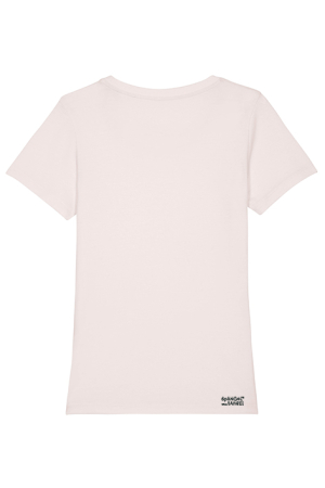 Preview: Damenshirt "Chemnitz-City", creme, T-Shirt bedruckt, Damen Preview: Rückseite, Natur farbenes T-Shirt, Damen