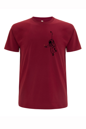 T-Shirt mit Kosmonaut-Motiv