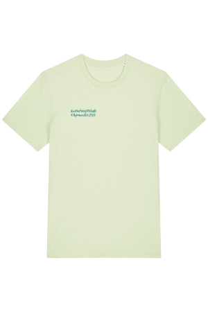 Preview: T-Shirt "Kulturhauptstadt Chemnitz2025 - handlettering" pastellgrün unisex Shirt Kulturhauptstadt Preview: T-Shirt "Kulturhauptstadt Chemnitz2025 - handlettering" pastellgrün unisex Shirt Kulturhauptstadt