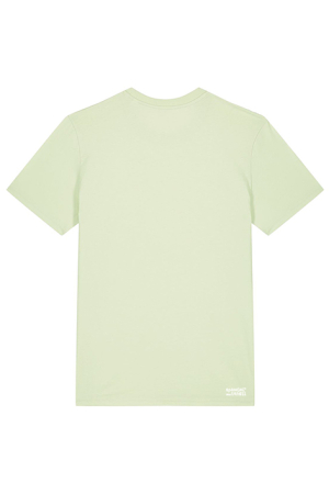 Preview: T-Shirt "Kulturhauptstadt Chemnitz2025 - handlettering" pastellgrün unisex Shirt Kulturhauptstadt Preview: Kulturhauptstadt-handlettering, pastellgrün, Rückansicht