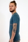 Preview: modern geschnittenes T-Shirt mit Frequenz-Motiv