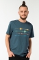 Preview: T-Shirt aus Bio-Baumwolle mit modernem Schnitt