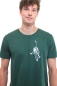 Preview: Kosmonaut T-Shirt in dunkelgrün, Herren, Astronaut, Stern, Weltall