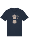 Preview: T-Shirt Coffee-Motiv, navy