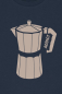 Preview: Siebrucktmotiv Coffee-Addict vorn