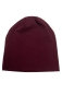 Preview: Beanie mit Schallplatte, bordeaux