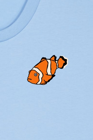 Preview: DTF-Druck Clownfisch Nahaufnahme