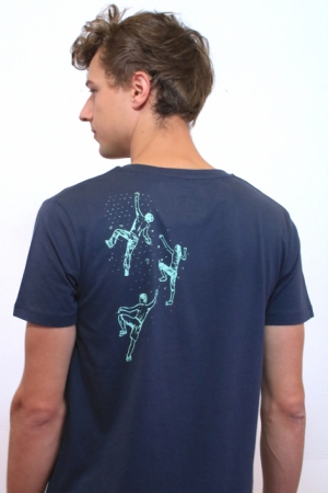 Preview: T-Shirt, Bouldern, grau, Herren, Klettern