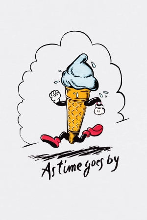 Preview: Eis-Motiv gedruckt