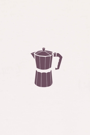 Preview: Kaffee-Print Nahaufnahme