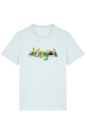 eisblaues T-Shirt Chemnitz2025
