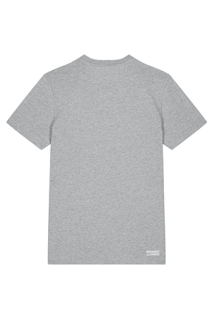 T-Shirt Rückseite mit kleinem Logo