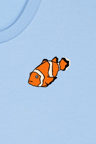 DTF-Druck Clownfisch Nahaufnahme