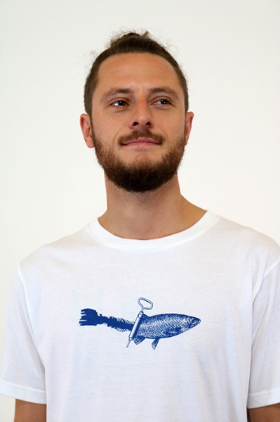Dosenfisch-Motiv Auf Kurzarmshirt