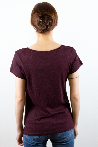 Lillis Blume Damenshirt von hinten