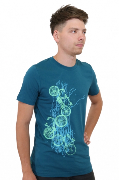 Fahrräder Shirt petrol