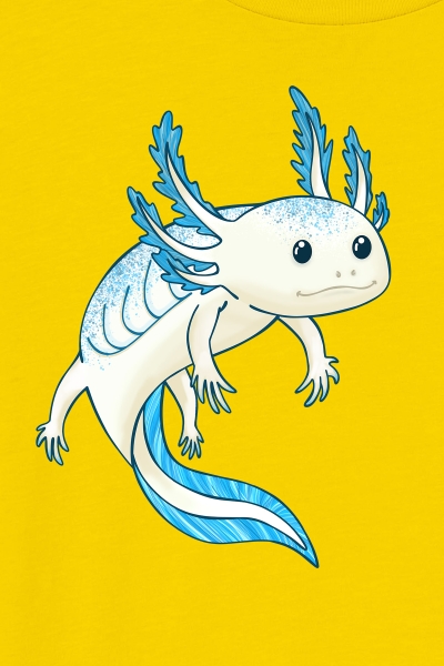 Axolotl Druck