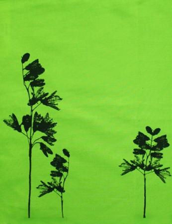 floraler Siebdruck